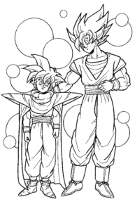 Disegno di Dragon Ball da stampare e colorare 143
