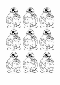 Disegno di Star Wars da stampare e colorare 10