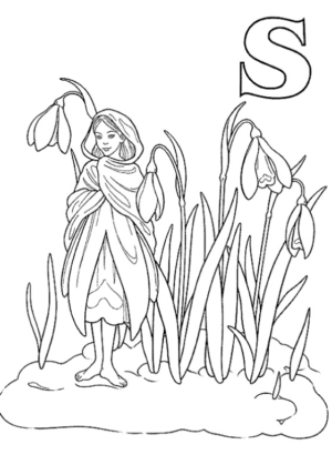 Disegno di fata da stampare e colorare 31