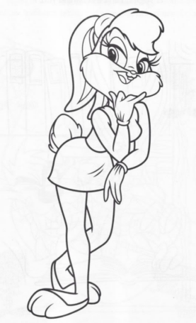Disegno di Bugs Bunny da stampare e colorare 49