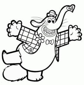 Disegno di clown da stampare e colorare 49