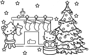 Disegno di albero di Natale da stampare e colorare 180 Disegno di albero di Natale da stampare e colorare 180
