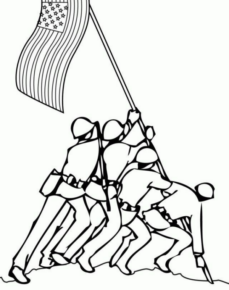 Disegno di soldato da stampare e colorare 65