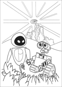 Disegno di Wall-E da stampare e colorare 61