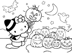 Disegno di zucca di Halloween da stampare e colorare 170 Disegno di zucca di Halloween da stampare e colorare 170