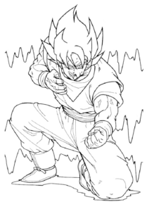Disegno di Dragon Ball da stampare e colorare 43