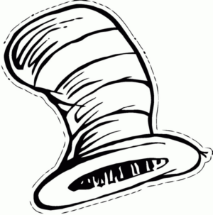 Disegno di cappello da stampare e colorare 2