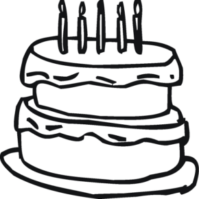 Disegno di compleanno da stampare e colorare 33