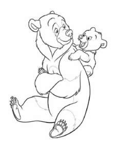 Disegno di orso polare da stampare e colorare 30