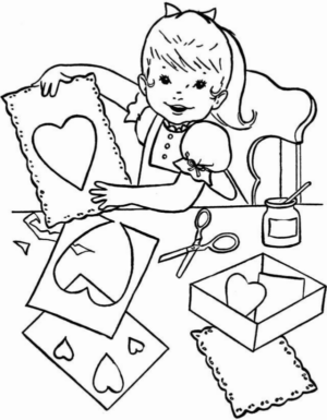 Disegno di bambino da stampare e colorare 271