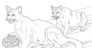 Disegno di leone da stampare e colorare 45