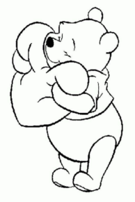 Disegno di Winnie The Pooh da stampare e colorare 11