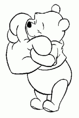 Disegno di Winnie The Pooh da stampare e colorare 11
