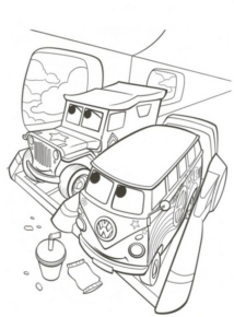 Disegno di Cars da stampare e colorare 134