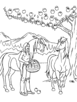 Disegni di Spirit da colorare