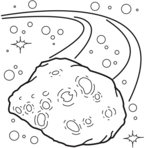 Disegno di pianeta da stampare e colorare 29
