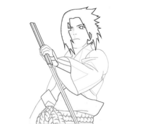 Disegno di Naruto da stampare e colorare 7