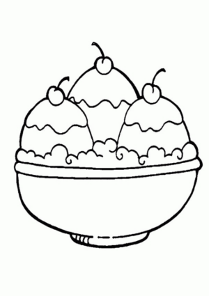 Disegno di dolce da stampare e colorare 61