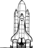 Disegni di Astronavi da colorare