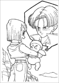 Disegno di Dragon Ball da stampare e colorare 81
