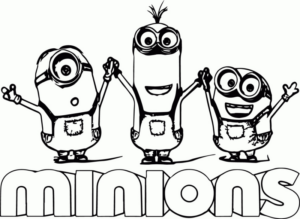 Disegno di Cattivissimo me – Minions da stampare e colorare 8