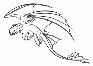 Disegno di Dragon Trainer da stampare e colorare 43 Disegno di Dragon Trainer da stampare e colorare 43