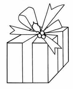 Disegno di regalo da stampare e colorare 29