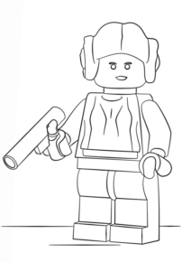 Disegno di LEGO Star Wars da stampare e colorare 14