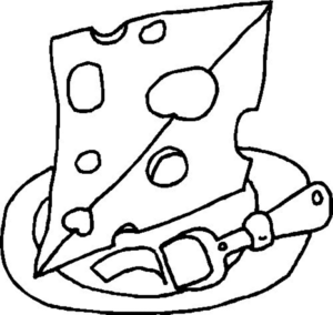 Disegno di colazione da stampare e colorare 14