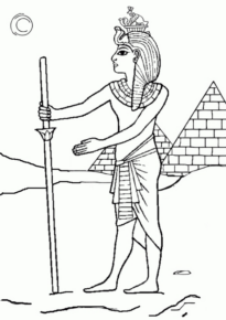 Disegno di Impero Egizio da stampare e colorare 42 Disegno di Impero Egizio da stampare e colorare 42
