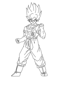 Disegno di Dragon Ball da stampare e colorare 35
