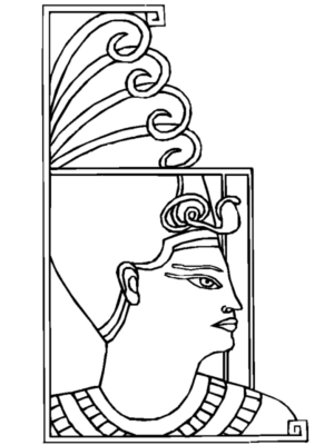 Disegno di Impero Egizio da stampare e colorare 44