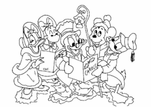Disegno di Paperino da stampare e colorare 88
