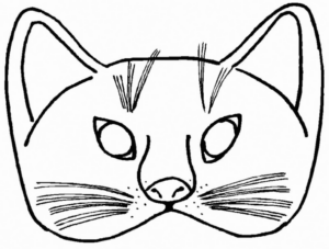 Disegno di maschera da stampare e colorare 85