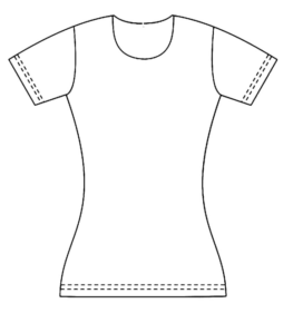 Disegno di maglietta da stampare e colorare 5