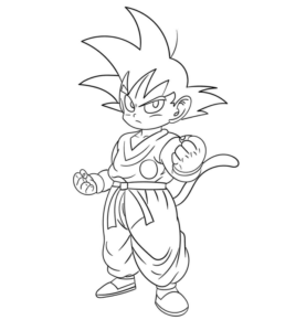 Disegno di Dragon Ball da stampare e colorare 128