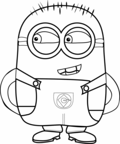 Disegno di Cattivissimo me – Minions da stampare e colorare 82