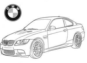 Disegno di automobile da stampare e colorare 311