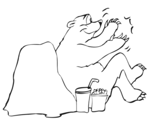 Disegno di orso polare da stampare e colorare 26