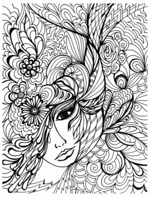 Disegno di mandala da stampare e colorare 349