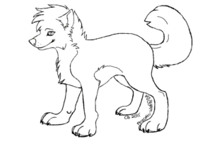 Disegno di volpe da stampare e colorare 10