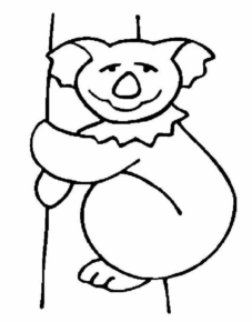 Disegno di koala da stampare e colorare 33