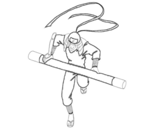 Disegno di Naruto da stampare e colorare 16