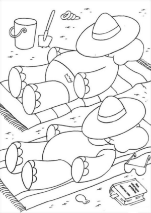 Disegno di Barbapap da stampare e colorare 9