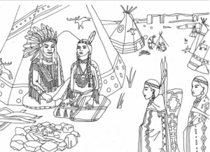 Disegno di Indiani d’America da stampare e colorare 106 Disegno di Indiani d’America da stampare e colorare 106