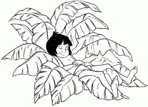 Disegno di Il libro della giungla da stampare e colorare 16 Disegno di Il libro della giungla da stampare e colorare 16