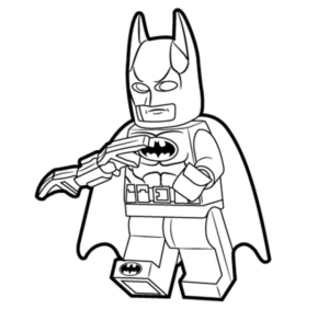 Disegno di LEGO Batman da stampare e colorare