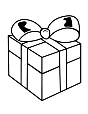Disegno di regalo da stampare e colorare 5