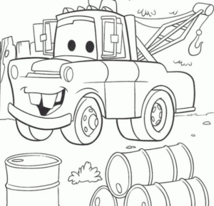 Disegno di Cars da stampare e colorare 216