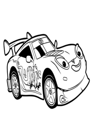 Disegno di Cars da stampare e colorare 206